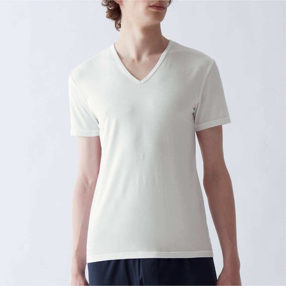 VネックTシャツ（ベア天）