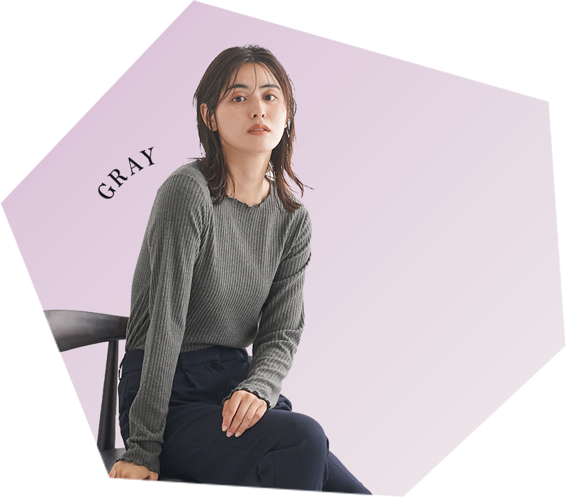 A clean, light look with a clean, light neckline.