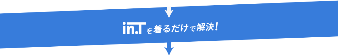 in.Tを着るだけで解決