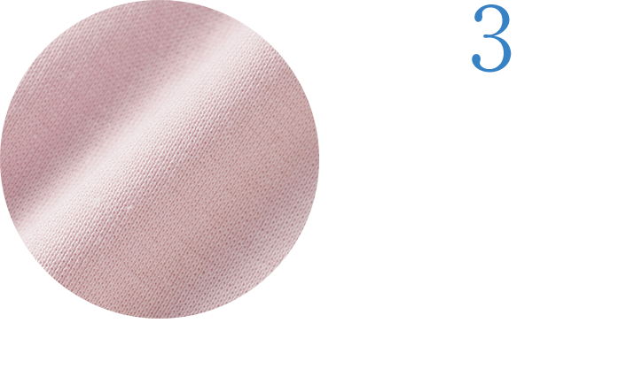 シャリっとした綿混 シャリ感のある強撚綿（きょうねんめん）で薄地仕上げ。汗のベタつきが気になりにくいさらさらタッチで、夏にぴったり。