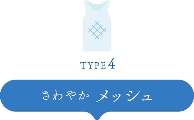 TYPE4 さわやかメッシュ