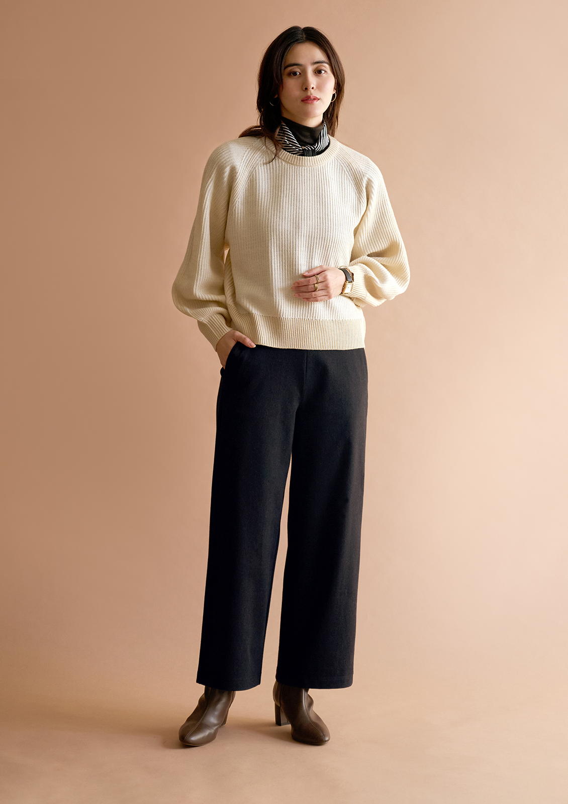 168cm M モクブラック着用