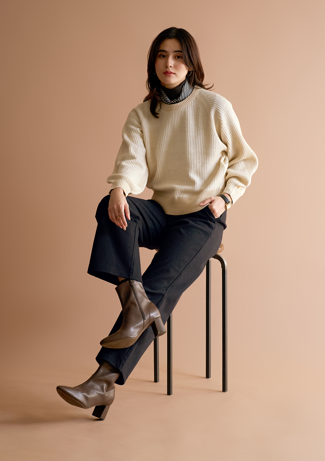 168cm M モクブラック着用