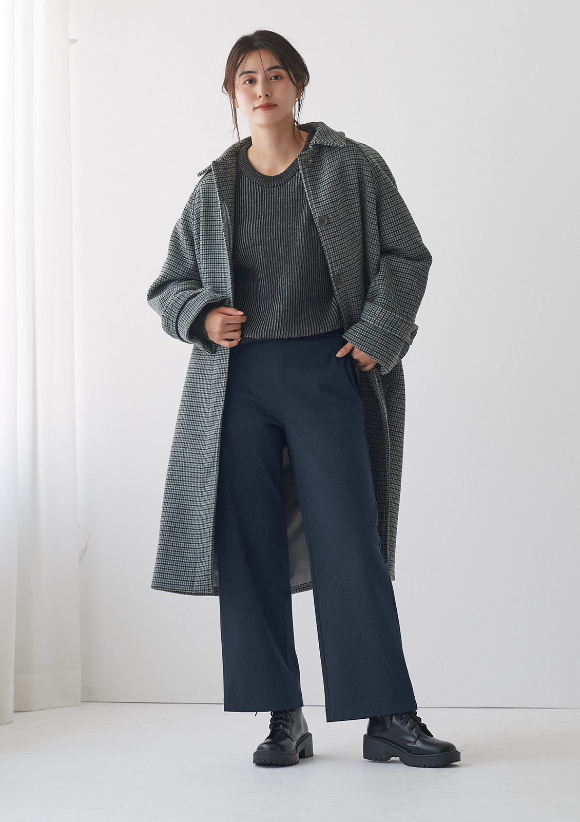 168cm M モクネービー着用