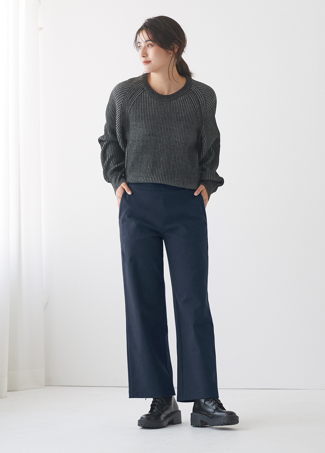 168cm M モクネービー着用