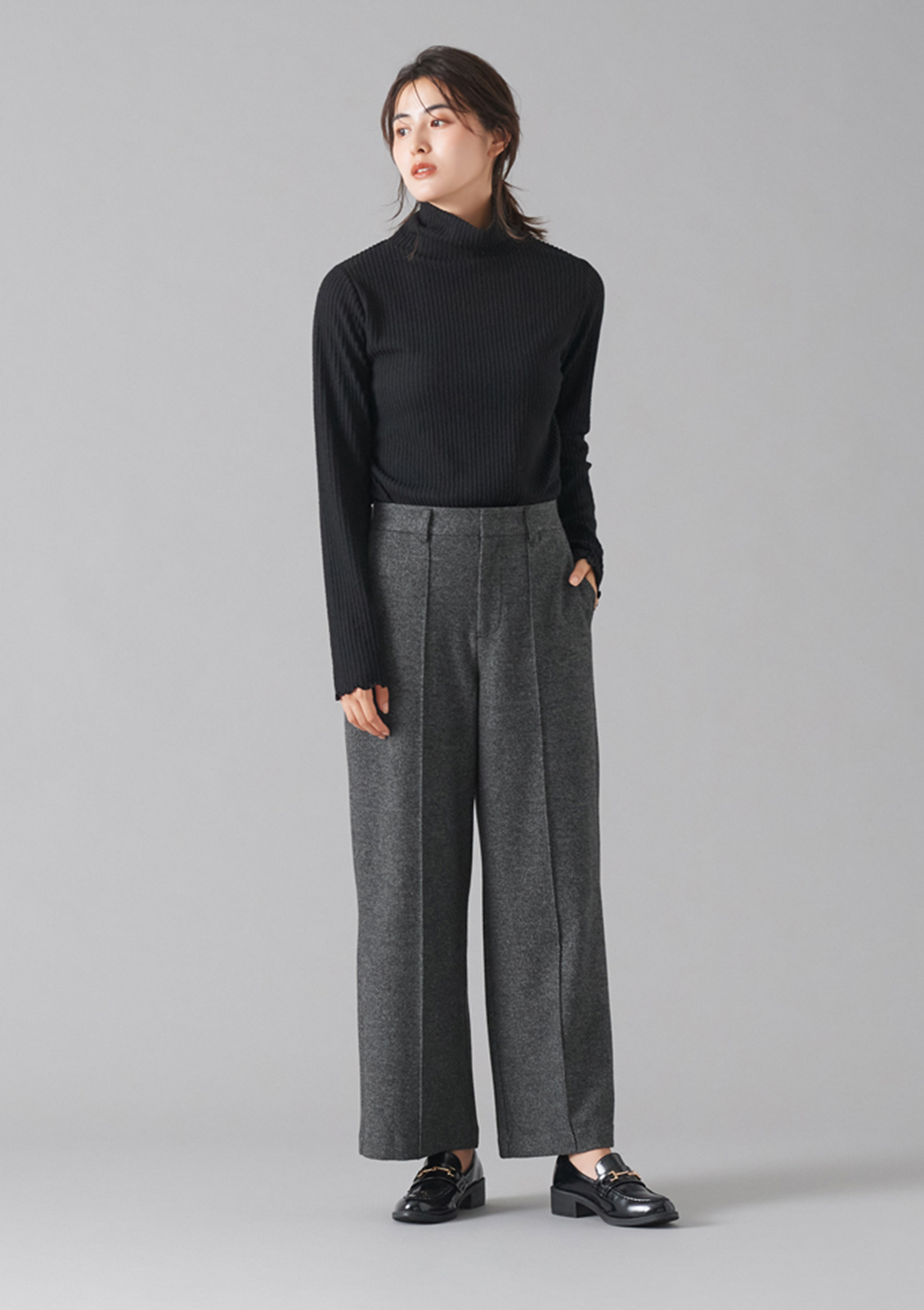 168cm M モクブラック着用