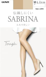GUNZE 伝線しにくい SABRINA 丈夫で美しい Tough