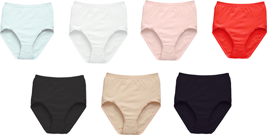 【STANDARD】レギュラーショーツのカラーバリエーション