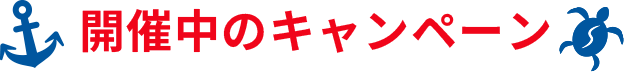 開催中のキャンペーン