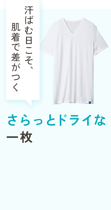 さらっとドライな一枚