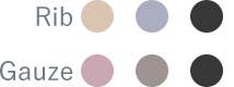 COTTON MIX Rib/Gauze Color variations