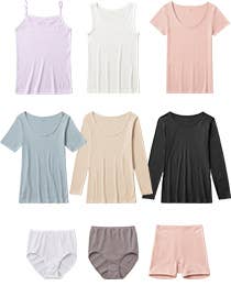 COTTON 100% BASIC アイテムバリエーション