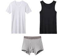 COTTON 100% RIB アイテムバリエーション