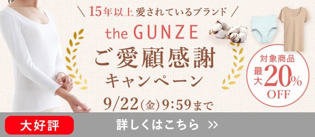 theGUNZEキャンペーン