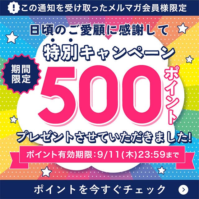 ポイントを今すぐチェック